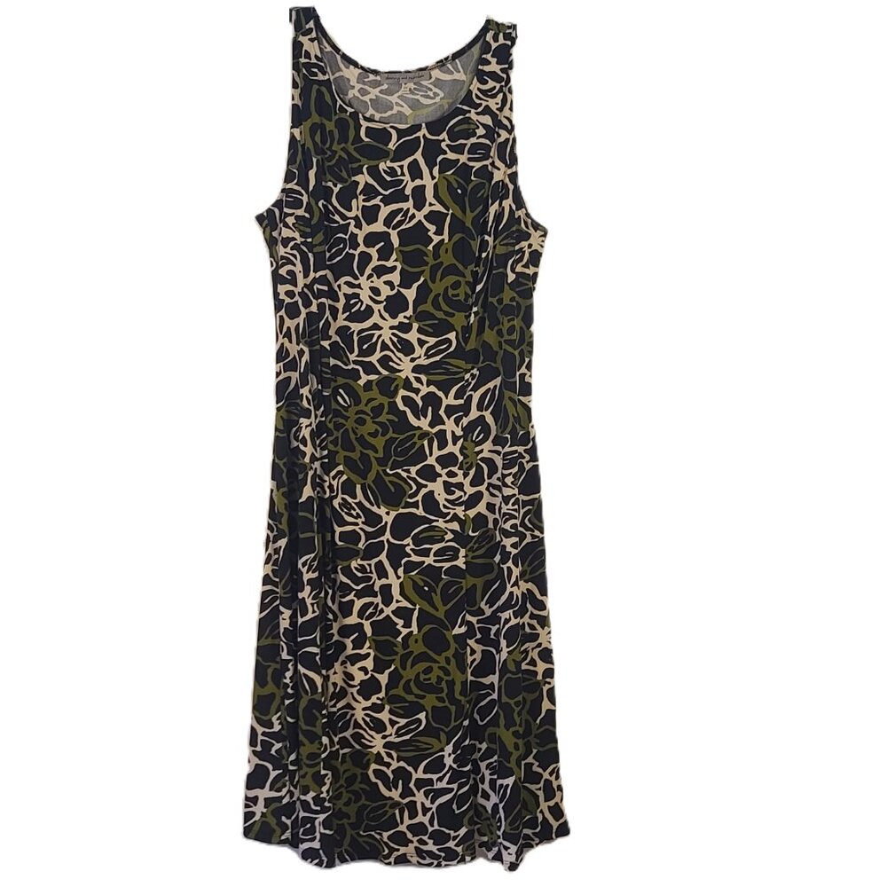 NWT DANNY AND NICOLE 2 Piece Women's Floral Midi Dress with Jacket Size 2X - Picture 5 of 16